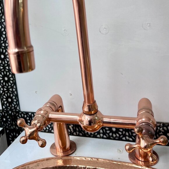 Kitchen Unlacquered Brass Kitchen Faucet Solid Brass Kitchen Sink